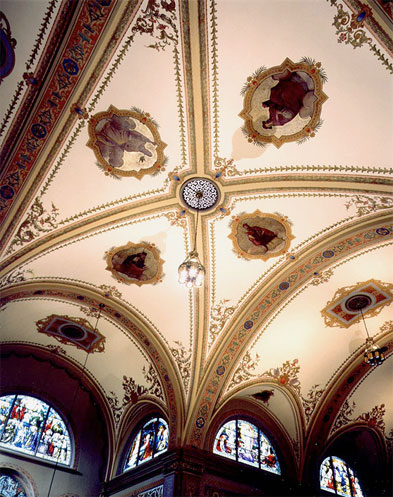 church ceiling restoration